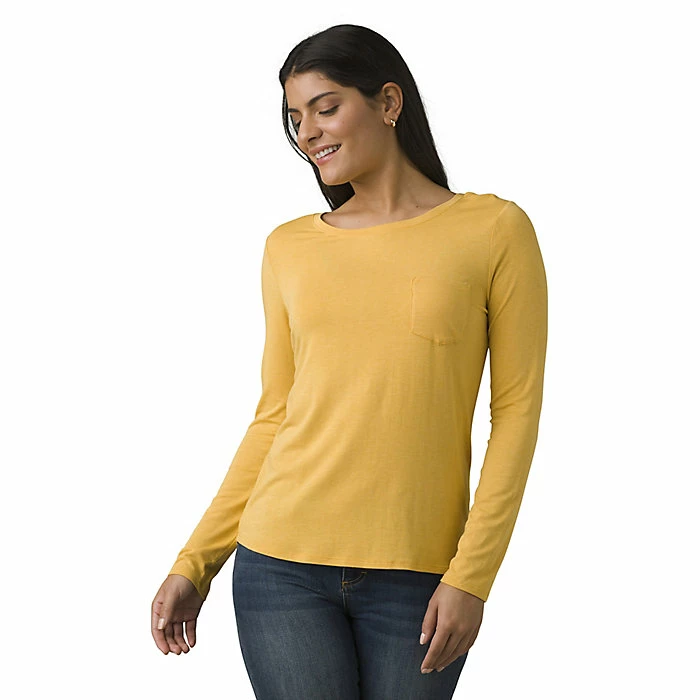 Prana Women's Foundation LS Crew Neck Top 4 Prana Women's Foundation LS Crew Neck Top - Image 2