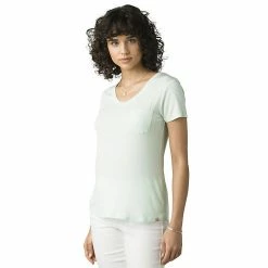 Prana Women's Foundation SS V Neck Top -Hot Sale Prana Shop 10333101x1165269 zm