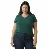 Prana Women's Foundation SS V Neck Top - Plus