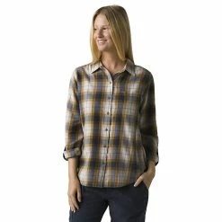 Prana Women's Alfie Flannel Shirt -Hot Sale Prana Shop 10531401x1011795 zm