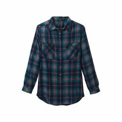 Prana Women's Beezly Flannel Shirt -Hot Sale Prana Shop 10531415x1029179 vAlt6