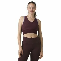 Prana Women's Sopra Seamless Crop Top -Hot Sale Prana Shop 10554156x1094676 zm