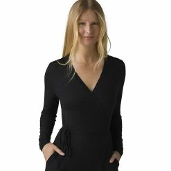 Prana Women's Foundation LS Wrap Dress -Hot Sale Prana Shop 10576631x1012905 vAlt2