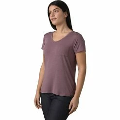 Prana Women's Foundation SS V Neck Top -Hot Sale Prana Shop 10576633x1118352 zm