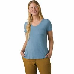 Prana Women's Foundation SS V Neck Top -Hot Sale Prana Shop 10576633x1252653 zm