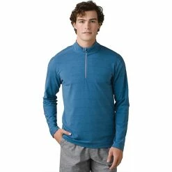 Prana Men's Watchtower LS 1/2 Zip Shirt