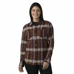 Prana Women's Emerick Lined Flannel Shirt