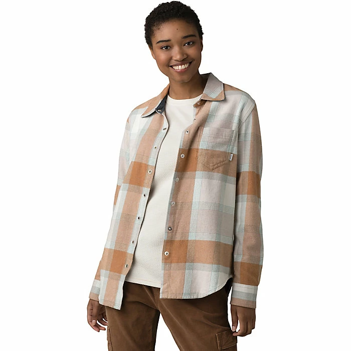 Prana Women's Golden Canyon Flannel Shirt 10 Prana Women's Golden Canyon Flannel Shirt - Image 8