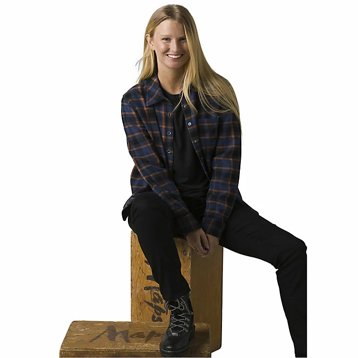 Prana Women's Golden Canyon Flannel Shirt 4 Prana Women's Golden Canyon Flannel Shirt - Image 2